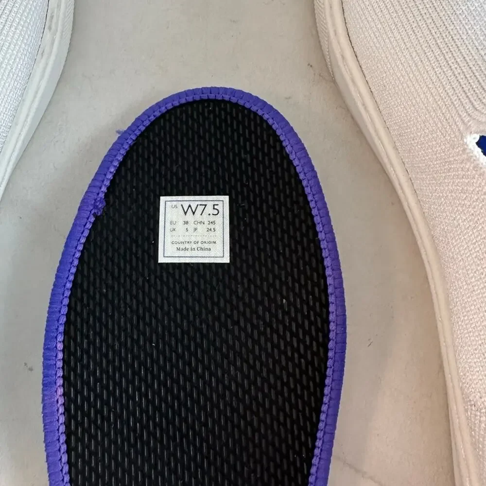 Rothys White Slip On 7.5